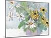 Daisies & Black Eyed Susans I-Samuel Dixon-Mounted Art Print