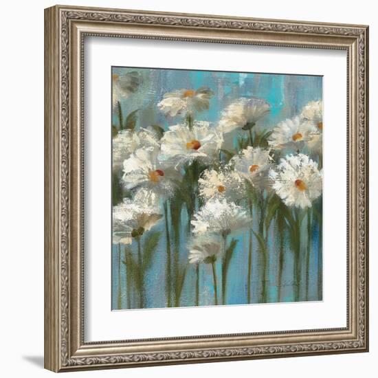 Daisies by the Lake-Silvia Vassileva-Framed Art Print