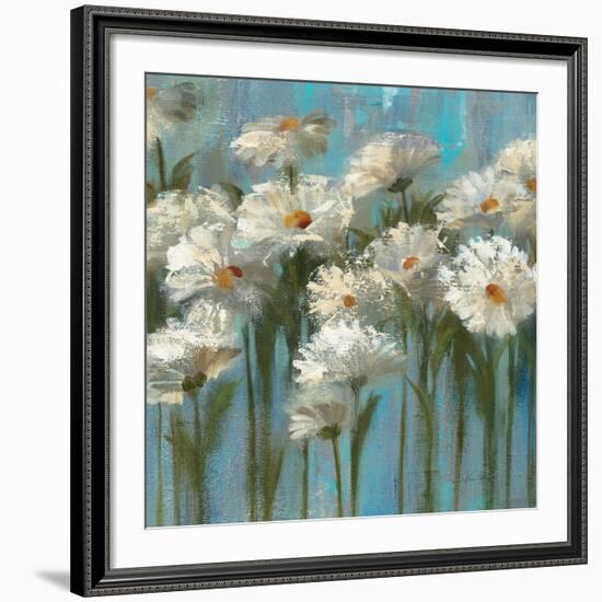 Daisies by the Lake-Silvia Vassileva-Framed Giclee Print