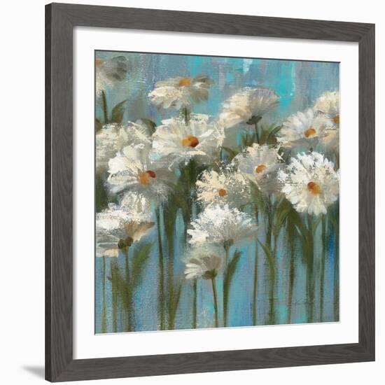 Daisies by the Lake-Silvia Vassileva-Framed Giclee Print