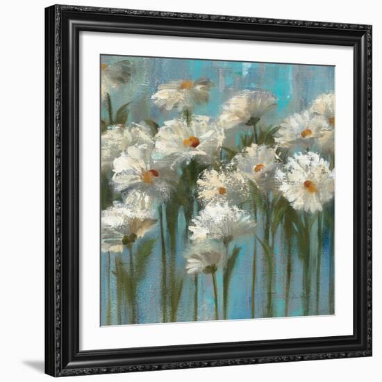 Daisies by the Lake-Silvia Vassileva-Framed Giclee Print