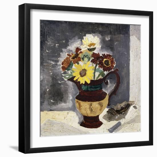 Daisies in a Lustre Jug, St. Ives-Christopher Wood-Framed Giclee Print