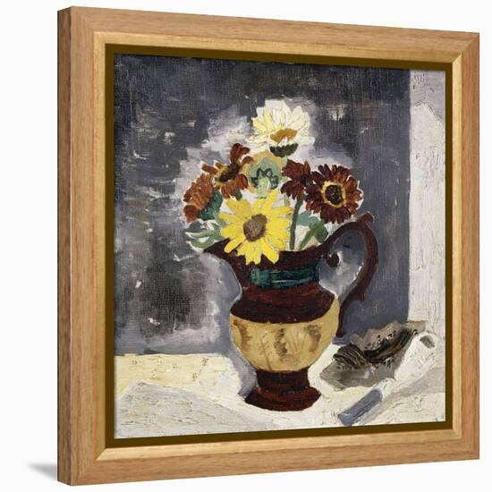 Daisies in a Lustre Jug, St. Ives-Christopher Wood-Framed Premier Image Canvas