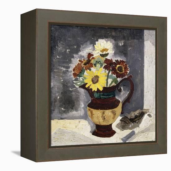 Daisies in a Lustre Jug, St. Ives-Christopher Wood-Framed Premier Image Canvas