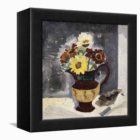 Daisies in a Lustre Jug, St. Ives-Christopher Wood-Framed Premier Image Canvas