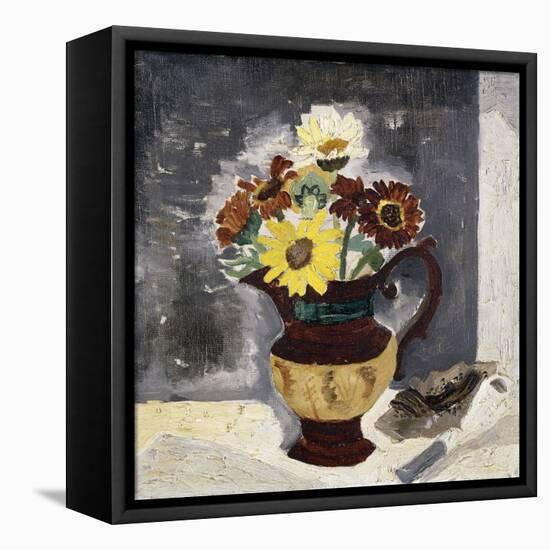 Daisies in a Lustre Jug, St. Ives-Christopher Wood-Framed Premier Image Canvas