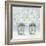 Daisies In Jars 4-Patti Bishop-Framed Art Print