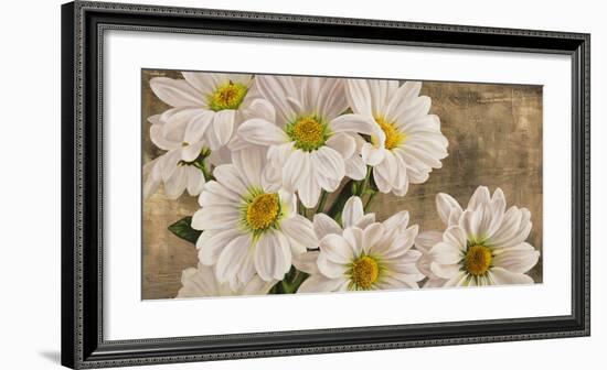 Daisies in the Moonlight-Jenny Thomlinson-Framed Art Print