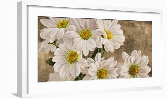 Daisies in the Moonlight-Jenny Thomlinson-Framed Art Print