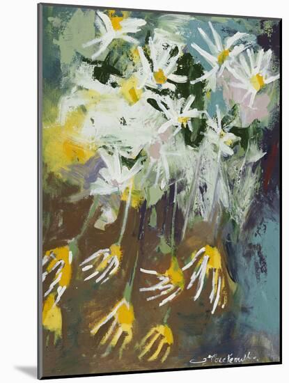 Daisy Abstractions II-Erin McGee Ferrell-Mounted Art Print