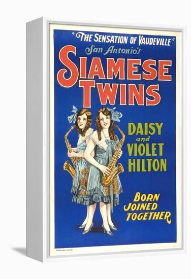 Daisy and Violet Hilton, 1920-null-Framed Stretched Canvas