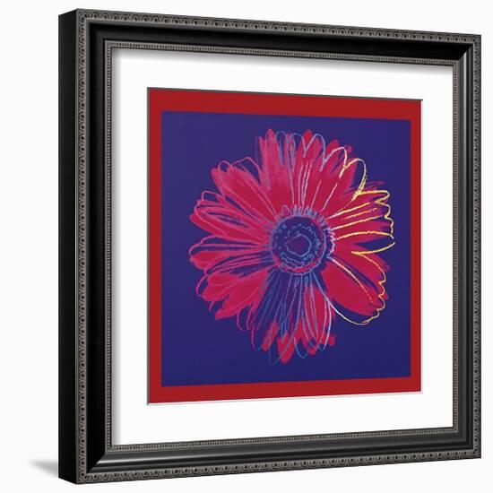 Daisy, c.1982 (Blue and Red)-Andy Warhol-Framed Giclee Print