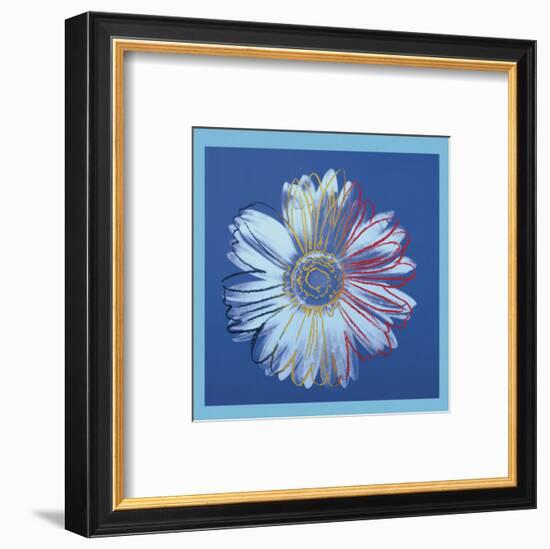 Daisy, c.1982  (blue on blue)-Andy Warhol-Framed Art Print