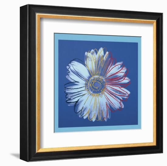 Daisy, c.1982  (blue on blue)-Andy Warhol-Framed Art Print