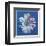 Daisy, c.1982  (blue on blue)-Andy Warhol-Framed Art Print