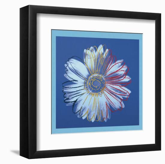 Daisy, c.1982  (blue on blue)-Andy Warhol-Framed Art Print