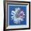 Daisy, c.1982 (blue on blue)-Andy Warhol-Framed Art Print