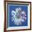 Daisy, c.1982 (blue on blue)-Andy Warhol-Framed Art Print