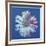 Daisy, c.1982 (blue on blue)-Andy Warhol-Framed Art Print