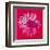 Daisy, c.1982 (Crimson and Pink)-Andy Warhol-Framed Giclee Print