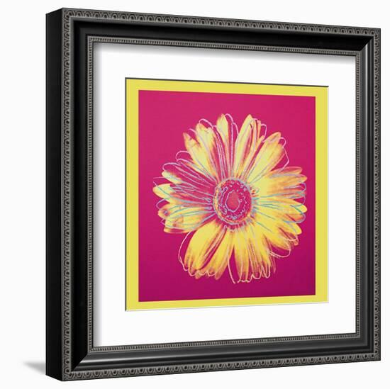 Daisy, c.1982 (Fuschia and Yellow)-Andy Warhol-Framed Art Print