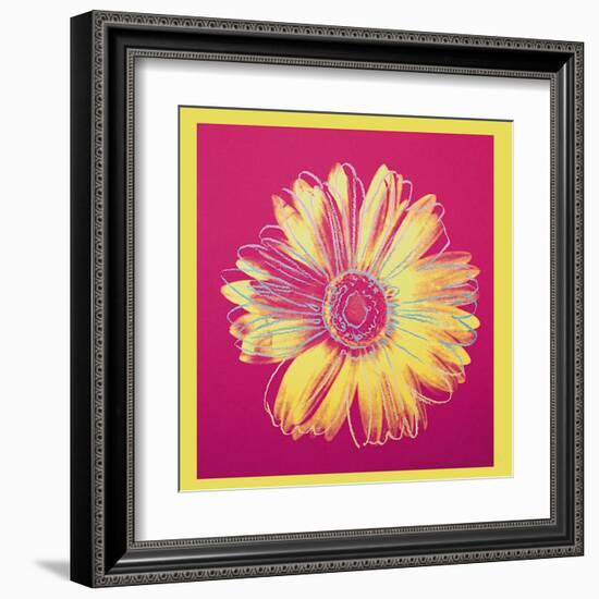 Daisy, c.1982 (Fuschia and Yellow)-Andy Warhol-Framed Art Print