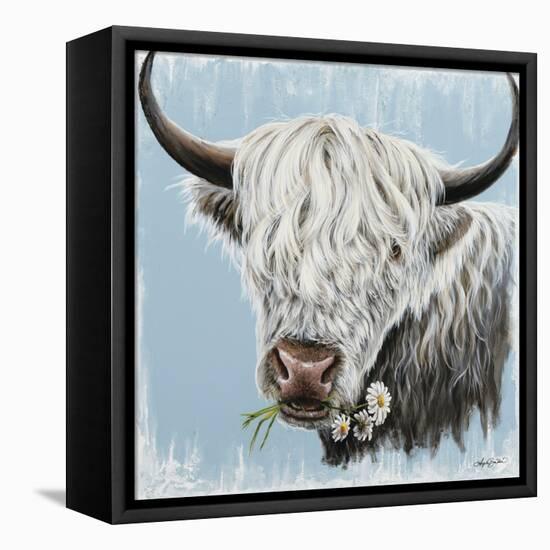 Daisy Coo-Angela Bawden-Framed Stretched Canvas