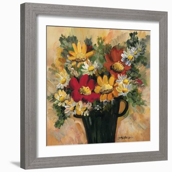 Daisy Dynamic II-Joy Alldredge-Framed Art Print