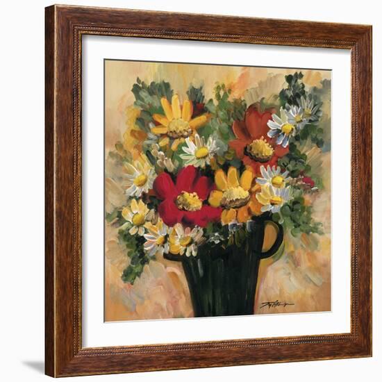 Daisy Dynamic II-Joy Alldredge-Framed Art Print