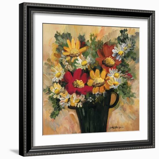 Daisy Dynamic II-Joy Alldredge-Framed Art Print