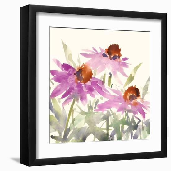 Daisy Garden Views II-Samuel Dixon-Framed Art Print