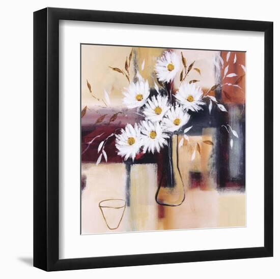 Daisy Impressions I-Natasha Barnes-Framed Giclee Print