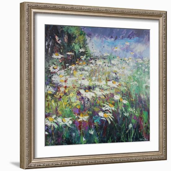 Daisy Meadow-Sylvia Paul-Framed Giclee Print