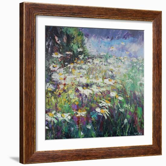 Daisy Meadow-Sylvia Paul-Framed Giclee Print