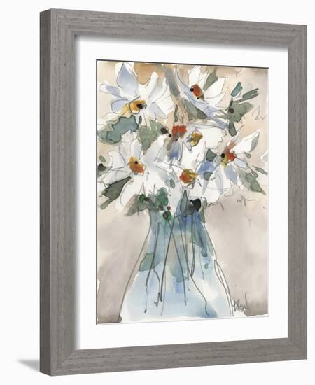 Daisy Point of View II-Samuel Dixon-Framed Art Print