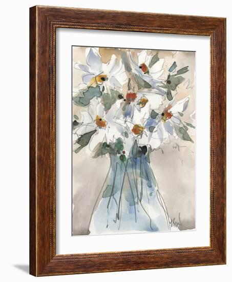 Daisy Point of View II-Samuel Dixon-Framed Art Print