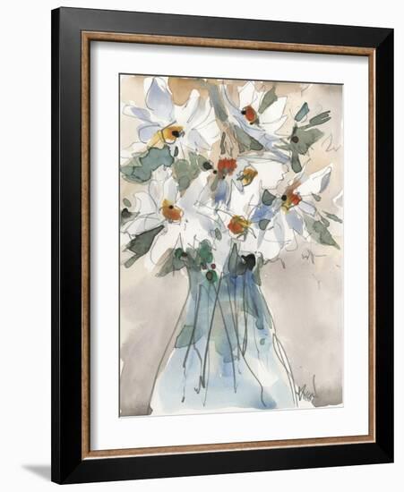 Daisy Point of View II-Samuel Dixon-Framed Art Print