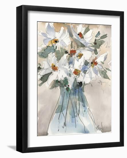 Daisy Point of View II-Samuel Dixon-Framed Art Print