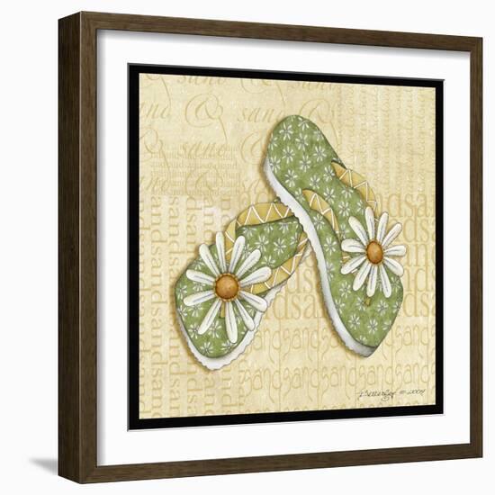 Daisy Sandals-Robin Betterley-Framed Giclee Print