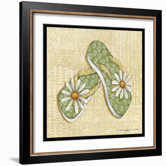 Daisy Sandals-Robin Betterley-Framed Giclee Print