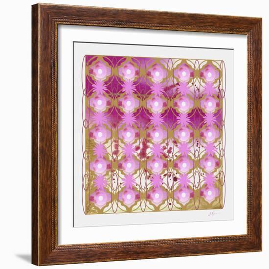 Daisy Trellis-Pamela A. Johnson-Framed Giclee Print