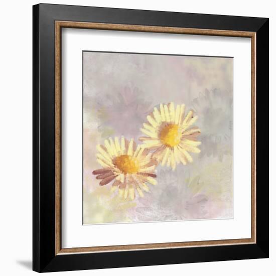 Daisy two-Claire Westwood-Framed Art Print