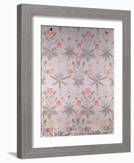 "Daisy" Wallpaper Design, 1864-William Morris-Framed Giclee Print