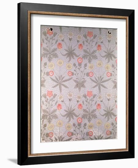 "Daisy" Wallpaper Design, 1864-William Morris-Framed Giclee Print