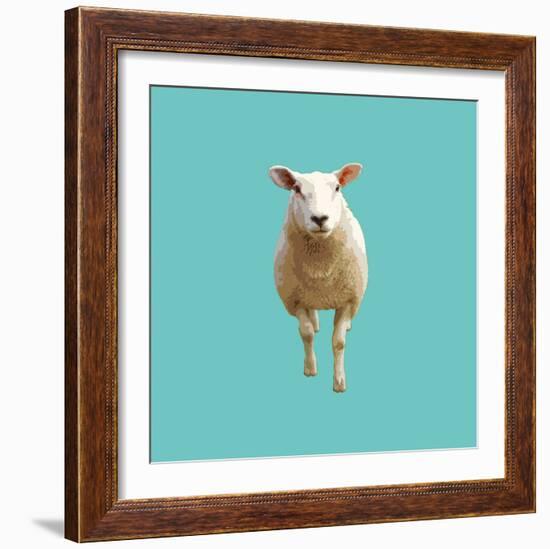 Daisy-Linda Wood-Framed Giclee Print