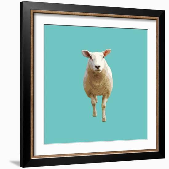 Daisy-Linda Wood-Framed Giclee Print