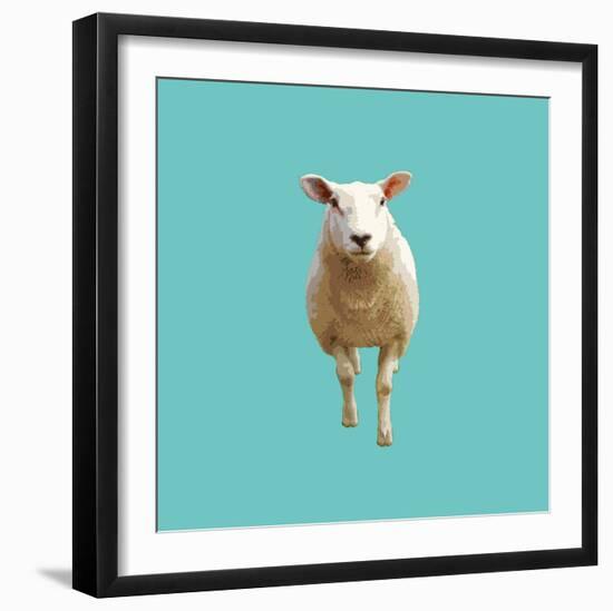 Daisy-Linda Wood-Framed Giclee Print