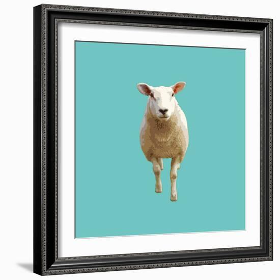 Daisy-Linda Wood-Framed Giclee Print