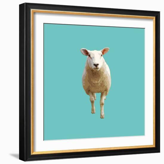 Daisy-Linda Wood-Framed Giclee Print