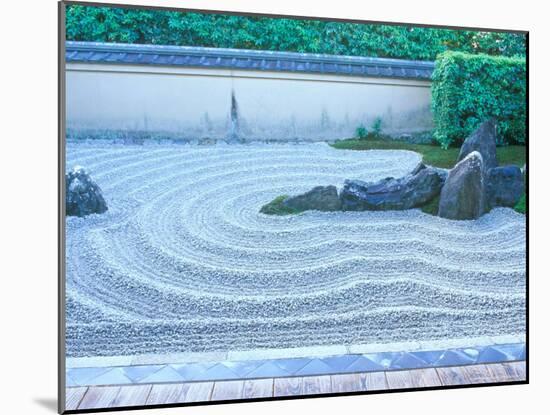 Daitokuji Temple, Zuiho-in Rock Garden, Kyoto, Japan-Rob Tilley-Mounted Photographic Print